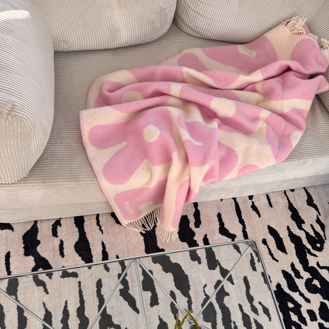 Klekks No. 11 (Pink Edition) - Wolldecke