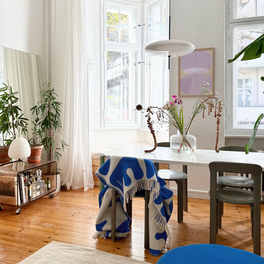 Klekks No. 11 (Blue Edition) - Wool Blanket