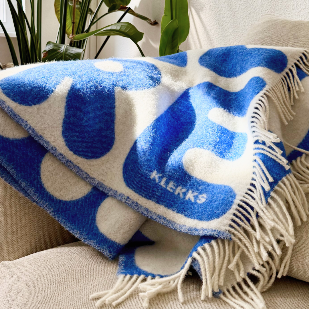 Klekks No. 11 (Blue Edition) - Wool Blanket