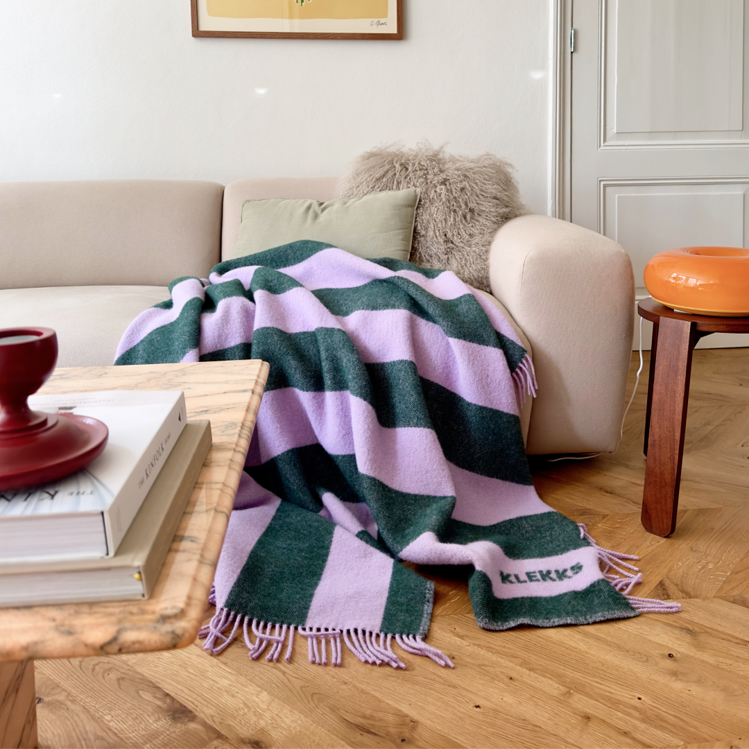 Klekks No. 6 - Wolldecke