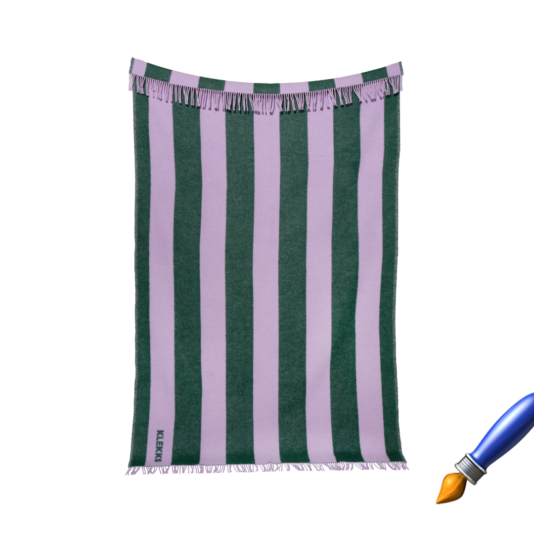 Klekks No. 6 - Wolldecke