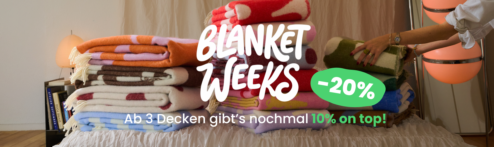 KLEKKS Blanket Weeks -20%