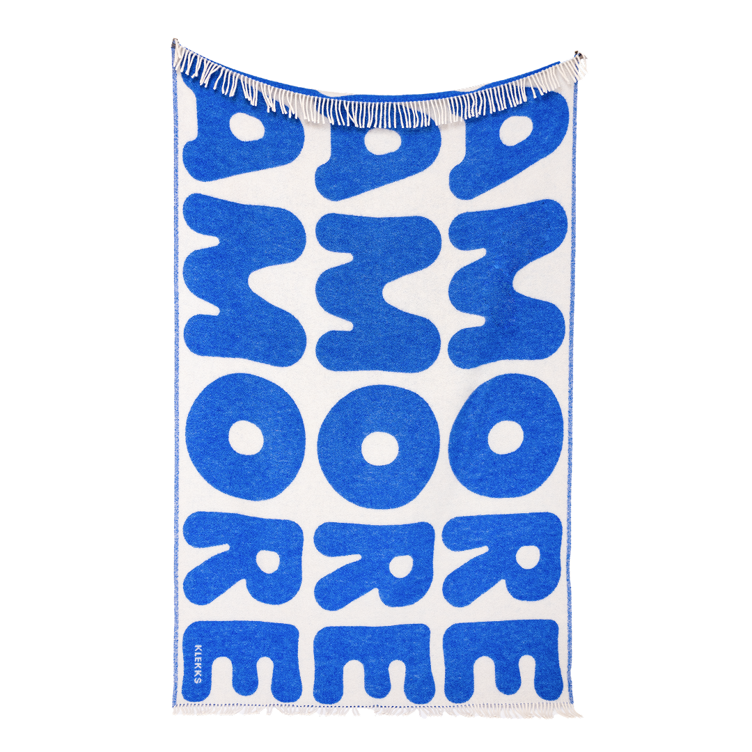 Klekks No. 11 (Blue Edition) - Wool Blanket
