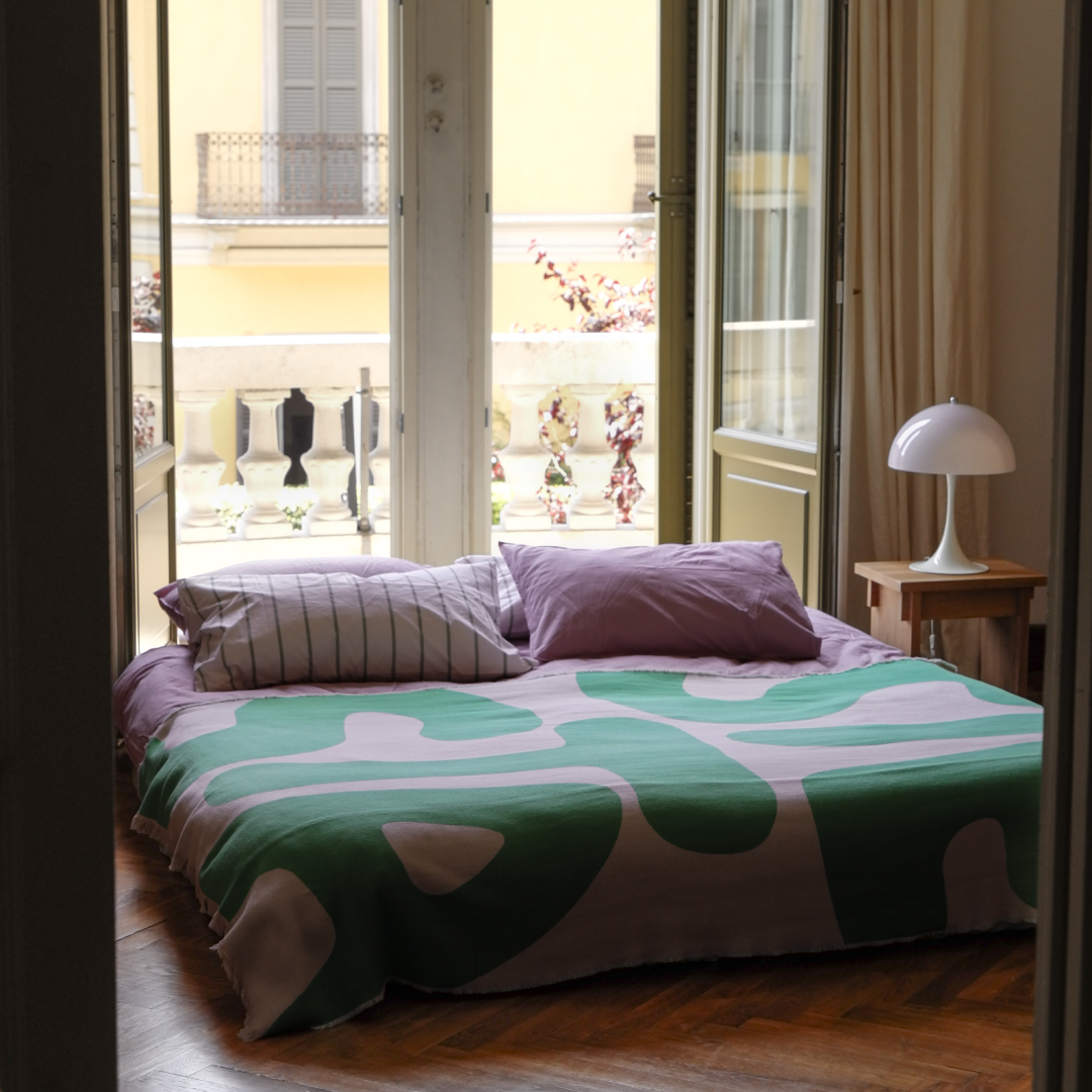 Klekks No. 27 - Cotton Blanket