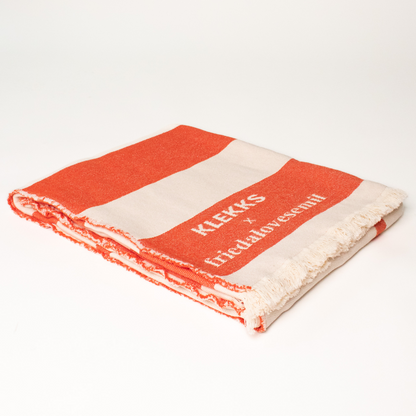 Klekks x  friedalovesemil No. 4 - Cotton Blanket